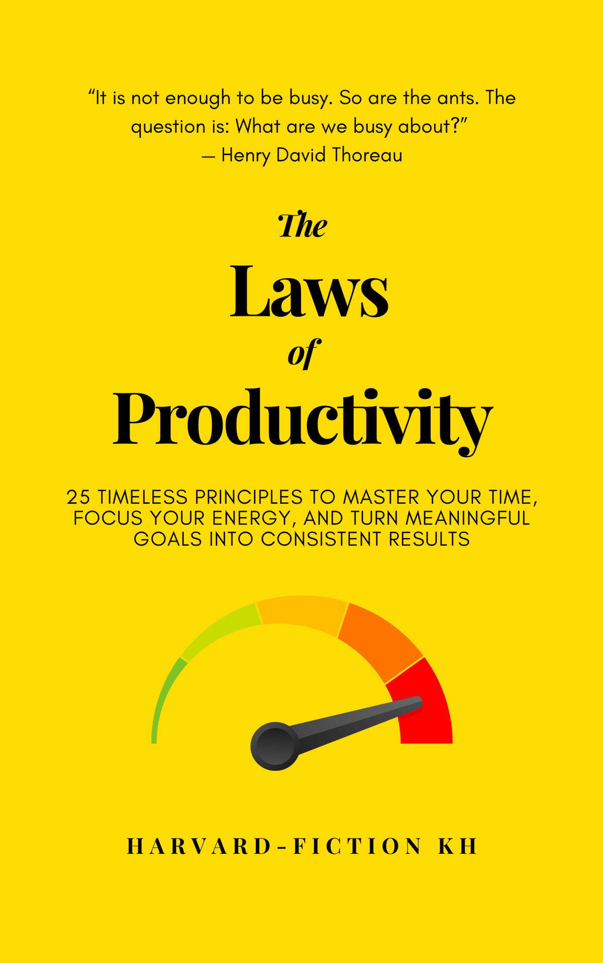 The Laws of Productivity